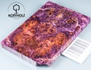 Kastanie Griffschalen stabilisiert | 120x40x10| ACRYHOLZ | Messer | Griffholz 2880