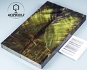 Kastanie Griffschalen stabilisiert | 130x40x10| ACRYHOLZ | Messer | Griffholz 2884