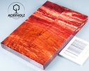 Kastanie Griffschalen stabilisiert | 120x40x10| ACRYHOLZ | Messer | Griffholz 2890