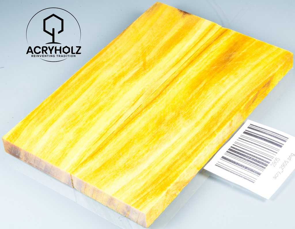 Guancette per manico in legno di pioppo stabilizzato | 130x40x10 | ACRYHOLZ | Manico per coltello | 2905