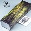 Kastanie Maserholz | Stabilisiertes Griffholz 120x40x30 Messergriff ACRYHOLZ 2921