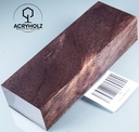 Platane Griffblock stabilisiert | 150x50x30 | acryholz | Messergriff | 2965