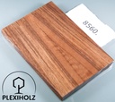Nogal Cachas Estabilizado | 120x40x10 | plexiholz | 8560