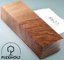 Nogal Bloque para Mango Estabilizado | 120x40x28 | plexiholz | 8627