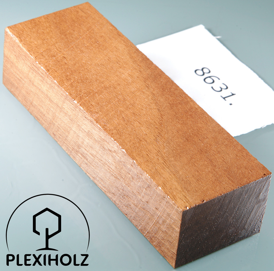 Noce Blocco per Manico Stabilizzato | 120x40x29 | plexiholz | 8631