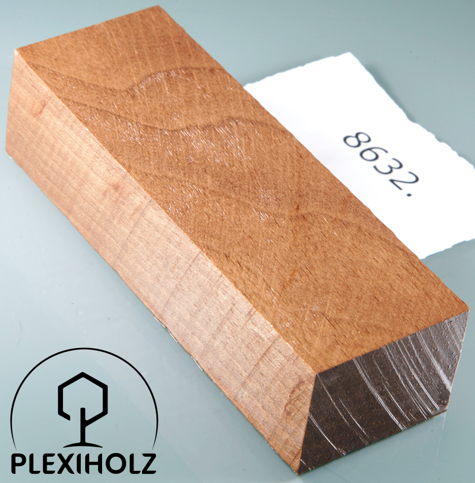 Nogal Bloque para Mango Estabilizado | 120x40x29 | plexiholz | 8632