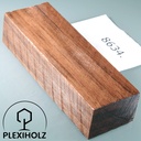Orzech włoski Blok na Rękojeść Stabilizowany | 120x40x28 | plexiholz | 8634