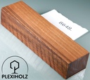 Noyer Bloc pour Manche Stabilisé | 150x40x30 | plexiholz | 8648