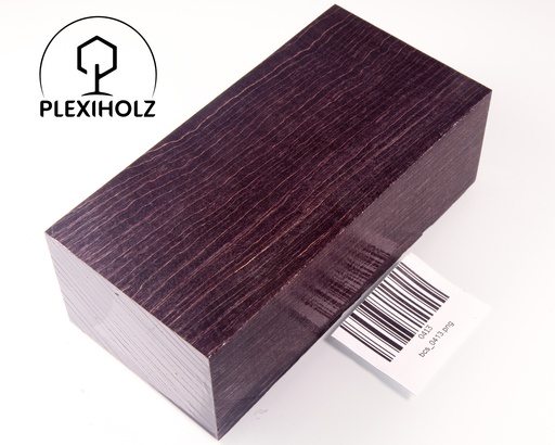 [0413] Érable Bloc pour Mod Stabilisé | 140x68x47 | plexiholz | Manche de Couteau | 0413