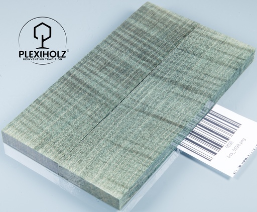 [0598] Ahorn Griffschalen stabilisiert | 130x40x10 | plexiholz | Messergriff | 0594