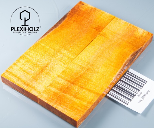 [0896] Kastanie Maser stabilisiert | 120x40x10 | plexiholz | Griffholz Schalenpaar 0895 (Kopie)