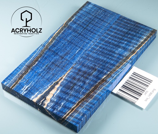 [1406] Ahorn Griffschalen stabilisiert | 150x44x10 | acryholz | Messergriff | 1406