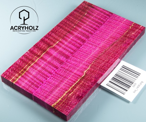 [1409] Ahorn Griffschalen stabilisiert | 150x40x10 | acryholz | Messergriff | 1409