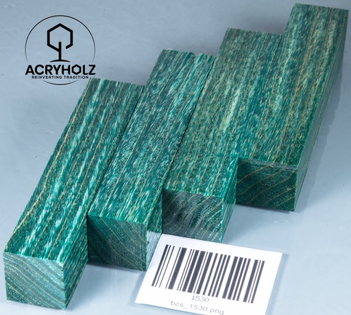 [1530] Esche Stiftrohling mint stabilisiert | 100x20x20 | acryholz | 1530