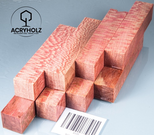 [1539] Platane Stiftrohling rosa stabilisiert | 100x20x20 | acryholz | 1539