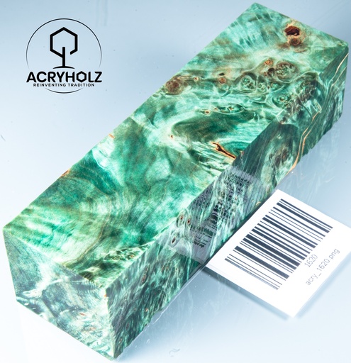 [1620] Kastanie Griffblock stabilisiert | 135x40x35 | ACRYHOLZ | Messergriff | 1620