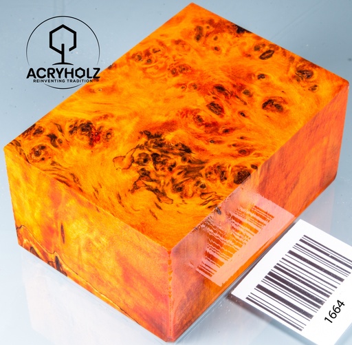 [1664] Pappel Maser stabilisiert | 93x65x45 | acryholz| Drechselholz Drechseln 1664