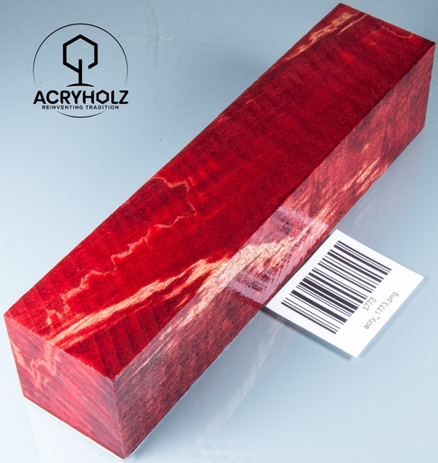[1773] Ahorn stabilisiert Drechselholz | 180x40x40 | ACRYHOLZ | 1773