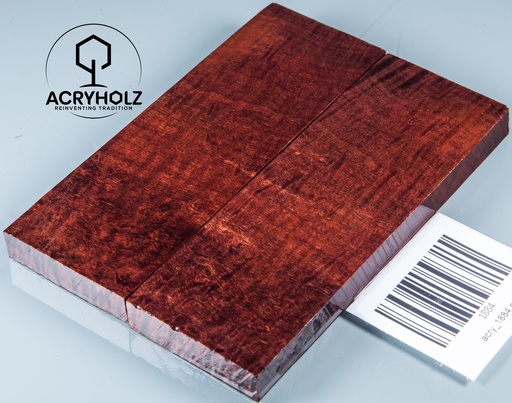 [1884] Kastanie Maser stabilisiert | 120x40x10 | acryholz | schalenpaar 1884