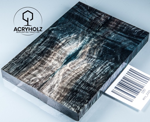 [2257] Kastanie Maser stabilisiert | 120x40x10 | ACRYHOLZ | schalenpaar 2257