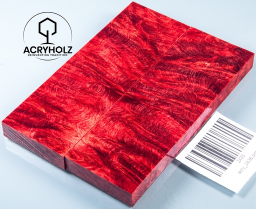 [2438] Kastanie Maser stabilisiert | 120x40x10 | acryholz | schalenpaar 2438