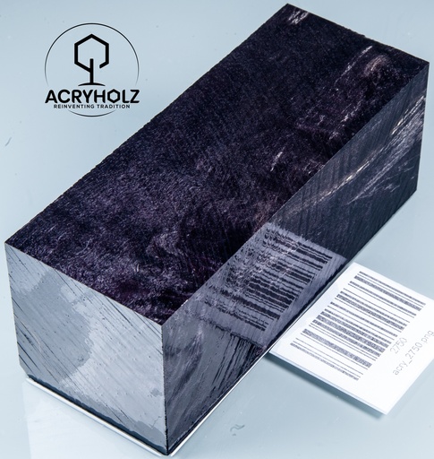 [2750] Arce Negundo Burl Estabilizado Madera para Tornear | 120x45x45 | ACRYHOLZ | 2750