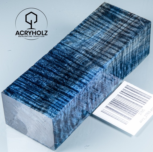 [2765] Kastanie Maserholz | Stabilisiertes Griffholz 120x40x30 Messergriff ACRYHOLZ 2765