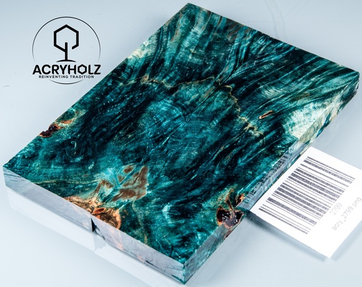 [2799] Kastanie Maser stabilisiert | 120x40x10 | acryholz | schalenpaar 2799
