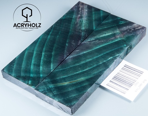 [2861] Kastanie Maser stabilisiert | 130x44x10 | acryholz | schalenpaar 2861