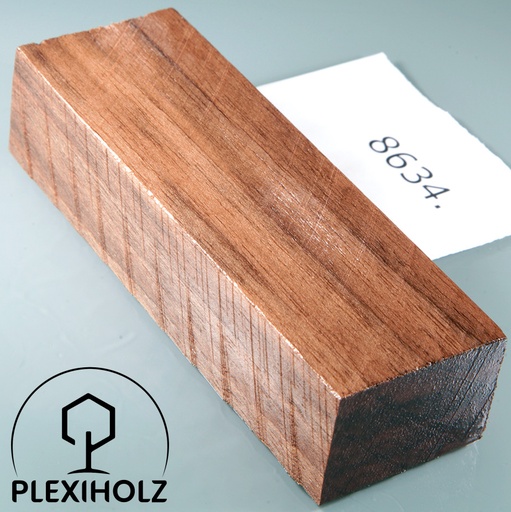 [0121] Walnut Handle Block Stabilized | 120x40x28 | plexiholz | 8634