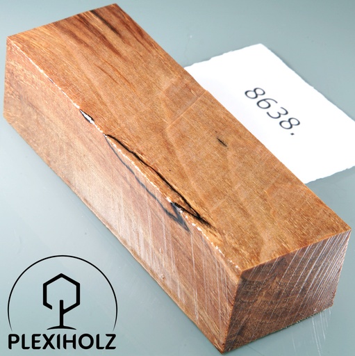 [0125] Walnut Handle Block Stabilized | 120x40x30 | plexiholz | 8638